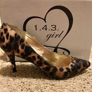 Leopard Heels